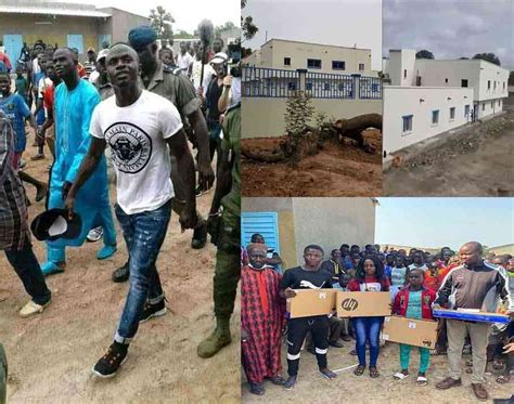mane charity work|Sadio Mane Charity: Bambali Village Before and After .